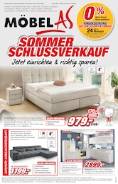 Möbel AS Prospekt für Silz: "SOMMER SCHLUSSVERKAUF", 12 Seiten, 16.08.2025 - 30.08.2025