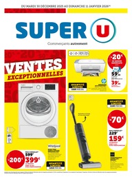 Offre Electroménager Linge dans le catalogue Super U du moment à la page 1