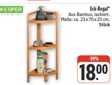 Eck-Regal bei EDEKA im Rauhenebrach Prospekt für 18,00 €