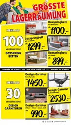 Polstermöbel Fischer Bett im Prospekt 