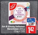Delikatess Bierschinken im aktuellen Prospekt bei EDEKA in Rümmelsheim