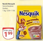 Aktuelle Kakao Angebote bei GLOBUS in Erlangen Aktuelles Nesquik Angebot bei GLOBUS in Erlangen ab 1,99 €