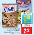 Vitalis Müsli bei Marktkauf im Seligweiler Prospekt für 1,99 €