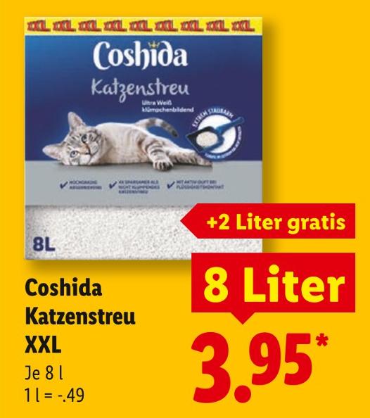 Katzenstreu XXL