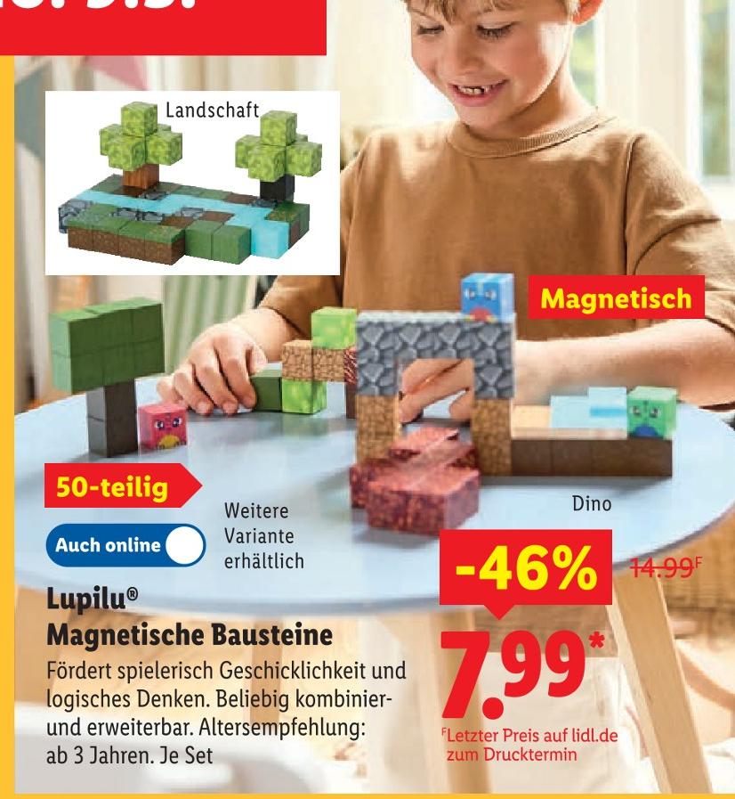 Magnetische Bausteine