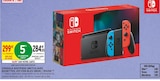 Console nintendo switch avec manettes joy-con bleu néon / rouge - NINTENDO - Intermarché à Pau Console nintendo switch avec manettes joy-con bleu néon / rouge - NINTENDO en promo chez Intermarché Pau à 284,05 €