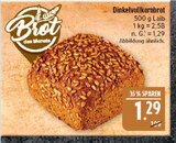 Dinkelvollkornbrot im Angebot bei Marktkauf in Altenburg Dinkelvollkornbrot Angebote bei Marktkauf Altenburg für 1,29 €