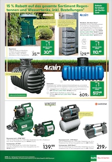 Regentonne im BayWa Bau- und Gartenmärkte Prospekt "Traumterrasse in jedem Fall" mit 24 Seiten (Nürnberg)