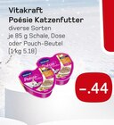 Aktuelles Poésie Katzenfutter Angebot bei Akzenta in Dortmund ab 0,44 €