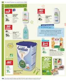 Prix et réduction Cosmétiques Bio dans le prospectus Carrefour en cours Offre Cosmétiques Bio dans le catalogue Carrefour du moment à la page 8