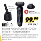 Rasierer Personal Care 52-N7200cc Series 5 + Reinigungsstation Angebote von Braun bei MEDIMAX Eberswalde für 99,99 €