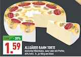 Rahm Torte Angebote von Allgäuer bei Marktkauf Herne für 1,59 €