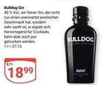 Bulldog Gin im Angebot bei GLOBUS in Erlangen Bulldog Gin Angebote von Bulldog bei GLOBUS Erlangen für 18,99 €
