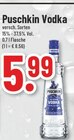 Vodka Angebote von Puschkin bei Trinkgut Bocholt für 5,99 €