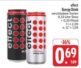 Aktuelle Energydrink Angebote bei E center in Schwabach Aktuelles effect Energy Drink Angebot bei E center in Schwabach ab 0,69 €
