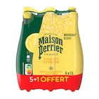 Eau pétillante aromatisée citron - MAISON PERRIER en promo chez Carrefour Mulhouse à 5,15 €