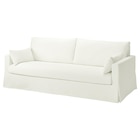 Aktuelles Bezug 3er-Sofa Hallarp weiß Hallarp weiß Angebot bei IKEA in Ludwigshafen (Rhein) ab 119,00 €