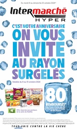 Prospectus Intermarché à Douarnenez, "C'EST NOTRE ANNIVERSAIRE ON VOUS INVITE AU RAYON SURGELÉS", 62 pages, 08/10/2024 - 20/10/2024