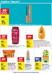 Prix et réduction Mascara dans le prospectus Carrefour en cours Offre Mascara dans le catalogue Carrefour du moment à la page 74