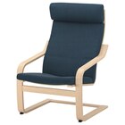 Sessel Eichenfurnier weiß lasiert/Hillared dunkelblau Hillared dunkelblau von POÄNG für 110,70 € bei IKEA im Angebot Sessel Eichenfurnier weiß lasiert/Hillared dunkelblau Hillared dunkelblau von POÄNG im aktuellen IKEA Prospekt