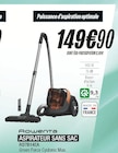 Aspirateur sans sac - Rowenta en promo chez Blanc Brun Brest à 149,90 €