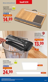 Bricolage Angebote im Prospekt "Votre repas de fêtes" von Lidl Bricolage Angebote im Prospekt "Votre repas de fêtes" von Lidl auf Seite 55