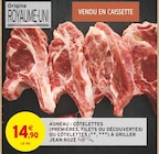 Agneau : Côtelettes Premières, filets ou découvertes ou côtelettes à griller. à Intermarché Super dans Espalais
