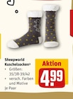 Aktuelle Bekleidung Angebote bei REWE in Pforzheim Aktuelles Sheepworld Kuschelsocken Angebot bei REWE in Pforzheim ab 4,99 €