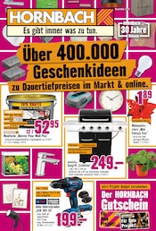 Aktueller Hornbach Baumarkt Prospekt in Efringen-Kirchen und Umgebung, "Über 400.000 Geschenkideen" mit 31 Seiten, 27.11.2024 - 25.12.2024