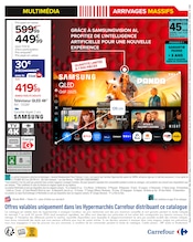 Samsung Angebote im Prospekt "ARRIVAGES MASSIFS" von Carrefour auf Seite 2