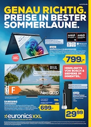 EURONICS Prospekt für Mainleus mit 14 Seiten EURONICS Prospekt für Mainleus: "GENAU RICHTIG. PREISE IN BESTER SOMMERLAUNE.", 14 Seiten, 26.08.2026 - 06.09.2026