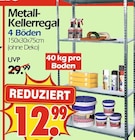 Metall-Kellerregal bei Wreesmann im Prospekt "" für 12,99 €