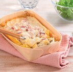 Tagliatelles carbonara ou gratin de pâtes bacon 3 fromages ou gratin dauphinois jambon en promo chez Super U Quimper à 2,15 €
