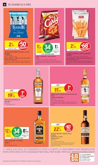 Promotion Rhum dans le prospectus Intermarché Super, valable du 24/03/2026 au 06/04/2026 Promo Rhum dans le catalogue Intermarché Super du moment à la page 36