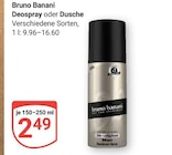 Deospray im Angebot bei GLOBUS in Frankenthal Deospray Angebote von Bruno Banani bei GLOBUS Frankenthal für 2,49 €