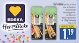 Grissini all'Olio di Oliva von EDEKA Herzstücke im aktuellen EDEKA Prospekt für 1,19 €
