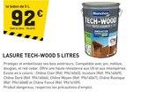 Promo Lasure Tech-Wood 5 Litres à 92,00 € dans le catalogue Tout Faire à Réquista