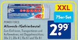 Allzweck-/Gefrierbeutel von Power Force im aktuellen ALDI SÜD Prospekt für 2,99 €