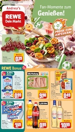 Getränke im REWE Prospekt in Frechen Aktueller REWE Prospekt mit Getränke, "Dein Markt", Seite 1