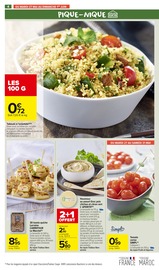 Promos Taboulé dans le catalogue "LE MOIS À VOS MARQUES, PRÊTS, PARTEZ !" de Carrefour Market à la page 6