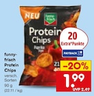 Aktuelle Chips Angebote bei Netto Marken-Discount in Mannheim Aktuelles Protein Chips Angebot bei Netto Marken-Discount in Mannheim ab 1,99 €