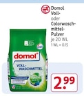 Vollwaschmittel oder Colorwaschmittel-Pulver Angebote von Domol bei Rossmann Saarbrücken für 2,99 €