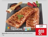 Spareribs im Angebot bei Marktkauf in Reutlingen Spareribs Angebote von INITIATIVE TIERWOHL bei Marktkauf Reutlingen für 9,99 €