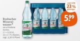 Mineralwasser Angebote von Rosbacher bei tegut Ludwigshafen für 5,99 €