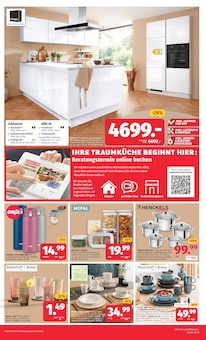 Küche im aktuellen Segmüller Prospekt (Heidelberg) Küche im Segmüller Prospekt "Zum Glück gibt’s Segmüller - Nimm 4 zahl 3" mit 8 Seiten (Heidelberg)