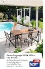 Garten-Sitzgruppe SIERA SEDIA, inkl. 6 Stühle im ALDI Nord Prospekt Garten-Sitzgruppe SIERA SEDIA, inkl. 6 Stühle von im aktuellen ALDI Nord Prospekt für 529,00 €