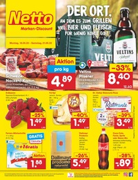 Netto Marken-Discount Prospekt für Dortmund mit 45 Seiten Netto Marken-Discount Prospekt für Dortmund: "DER ORT, AN DEM ES ZUM GRILLEN VIEL BIER UND FLEISCH FÜR WENIG KOHLE GIBT.", 45 Seiten, 16.05.2022 - 21.05.2022
