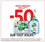 -50 remise immédiate sur le 2ème sur tout Volvic - Volvic en promo chez Intermarché Pau