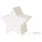 Tischleuchte, LED sternförmig/weiß von STRÅLA für 9,99 € bei IKEA im Angebot Tischleuchte, LED sternförmig/weiß von STRÅLA im aktuellen IKEA Prospekt