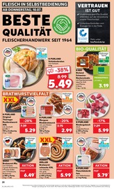 Rindfleisch im Kaufland Prospekt in Ingolstadt Aktueller Kaufland Prospekt mit Rindfleisch, "Aktuelle Angebote", Seite 20